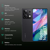 Redmi Note 13 5G 12GB RAM 256GB ROM Stealth Black
