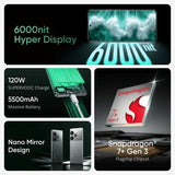 GT 6T FLUID SILVER 256GB 12GB