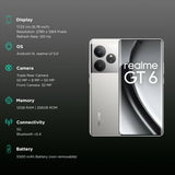 GT 6 FLUID SILVER 256GB 12GB
