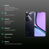 Realme C61 64GB 4GB MARBLE BLACK