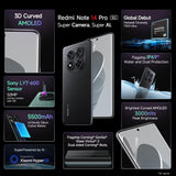Redmi Note 14 Pro 5G 8GB RAM 256GB ROM Titan Black
