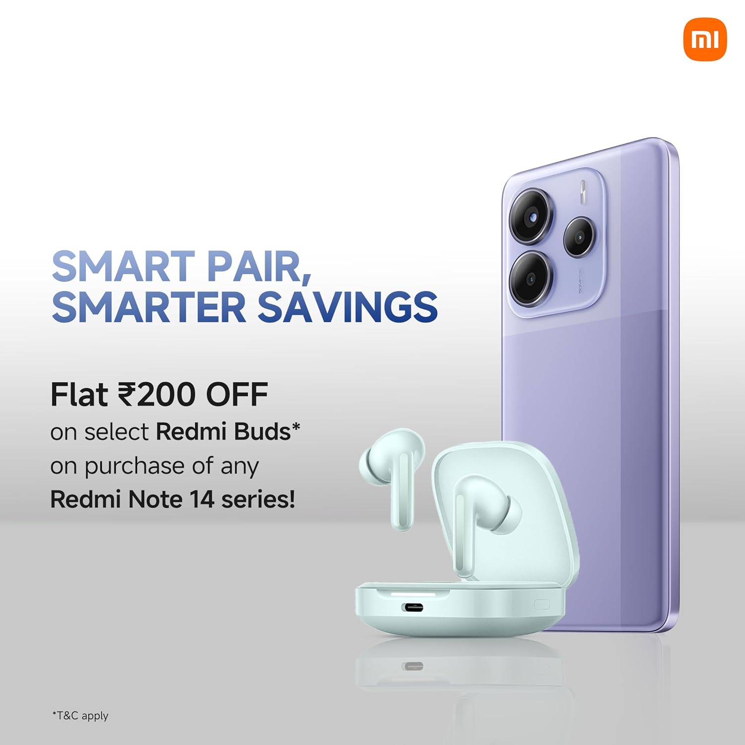 Redmi Note 14 5G 8GB RAM 128GB ROM Mystique White