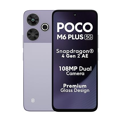 POCO M6 Plus 5G 8GB / 128GB Misty Lavender