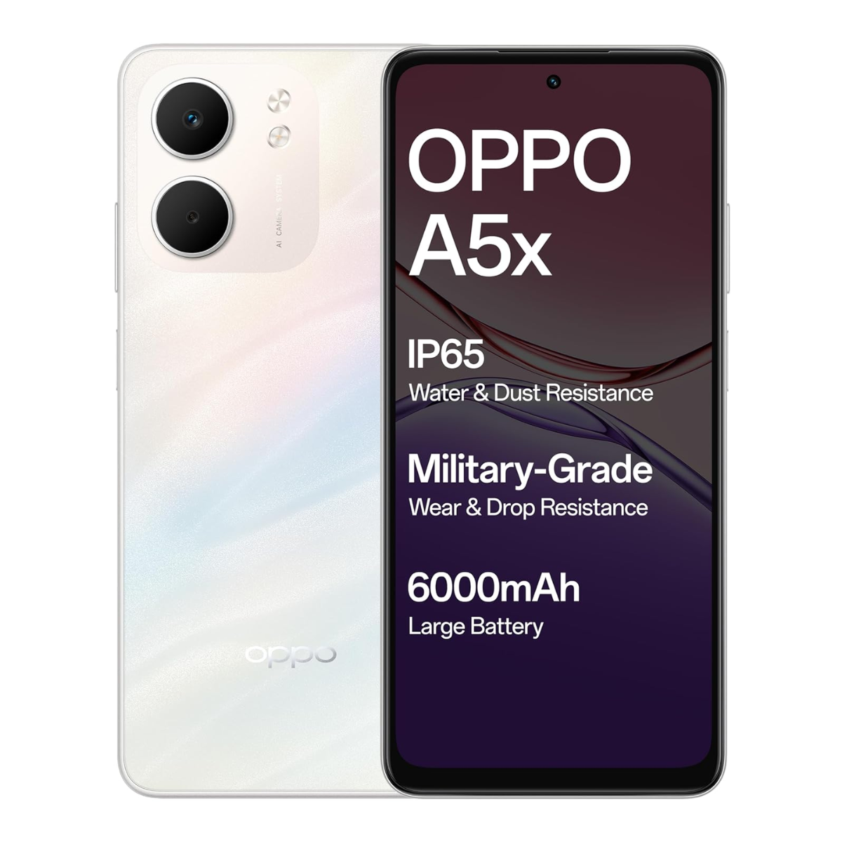 OPPO A5X 5G (4+128GB) Laser White