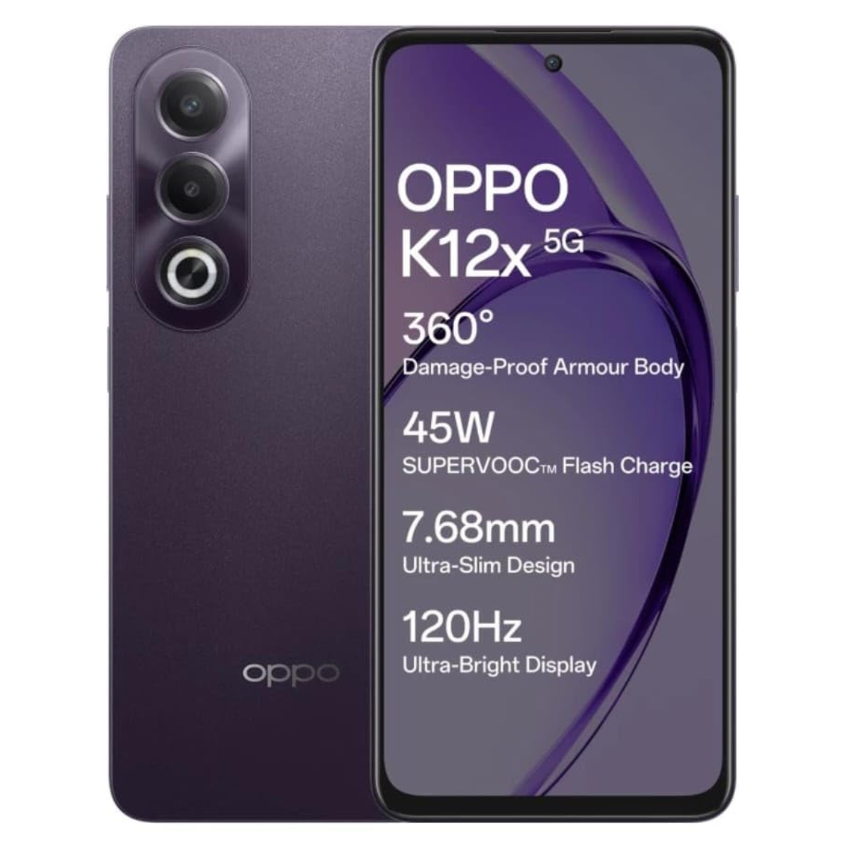 OPPO K12X 5G (6+128GB) Midnight Violet