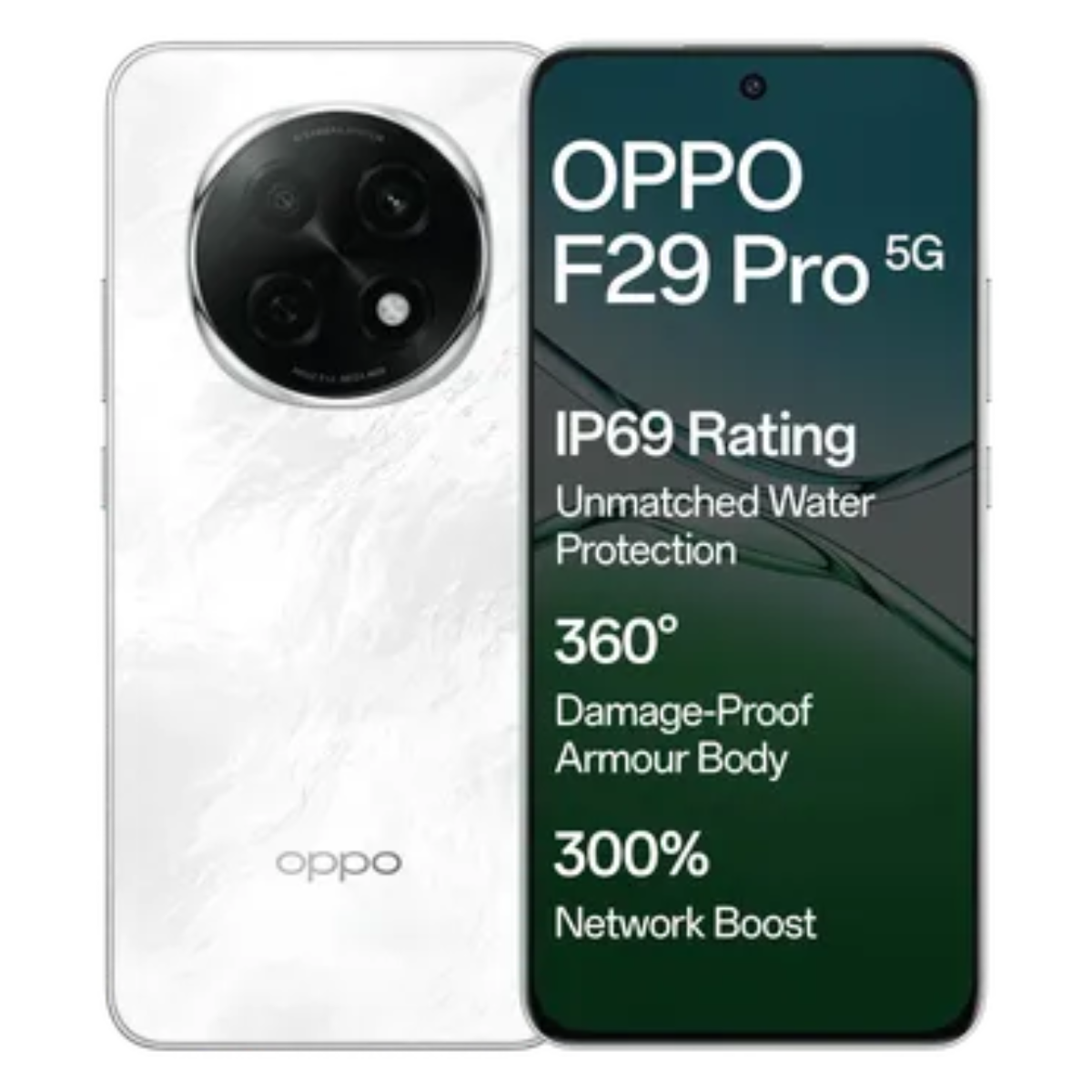 OPPO F29 PRO 5G (12+256GB) Marble White